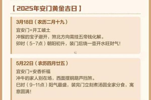 祭祀祈福吉日，修厨房吉日，修建六畜之舍吉日，安门吉日，修们吉日的好日子