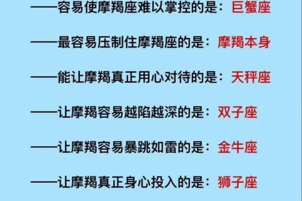 哪个星座能进入摩羯座内心的感觉