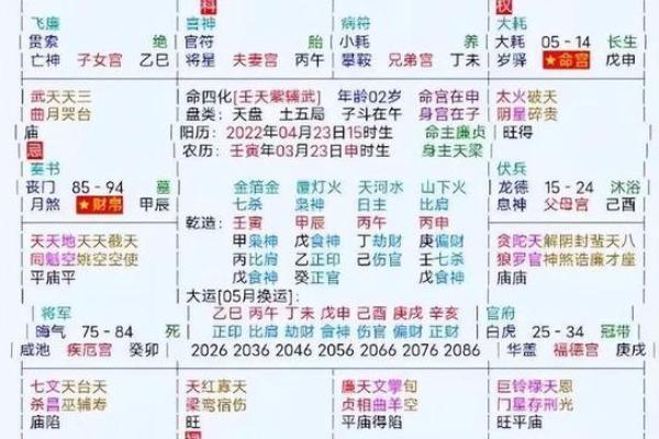 紫微斗数查询自己的命宫 命宫在寅的人命格如何