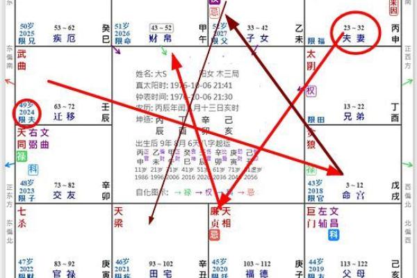 紫薇斗数看每日流盘